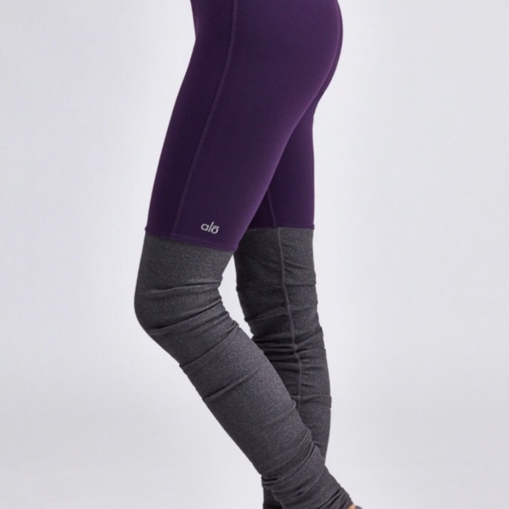 Alo Goddess Leggings Purple/Heather S